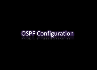 انجام تنظیمات پروتکل OSPF
