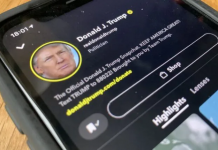 حذف حساب کاربری ترامپ از اپلیکیشن اسنپ چت