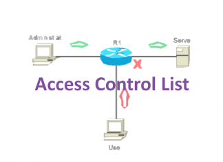 نحوه نوشتن Access List Access Control List