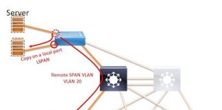 مانتیور کردن پورت با SPAN