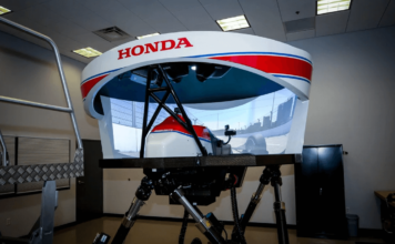رانندگی در خیابان نشویل در شبیه ساز حماسی IndyCar هوندا Honda Simulator